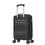 3 Piece Luggage Sets PP Lightweight Suitcase with Two Hooks, Spinner Wheels, (20/24/28) BLACK W2710P186711