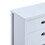 SAFARI 6 Drawer Master Dresser with Interlock Drawer Feature - Drawer Slide and Interlock Pre-Assembly, Wide Dressers for Bedroom 6 Deep Drawers for Closet Organizer - Easy assembly, Classic WhiteE