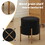 W2725P209391 Black+Upholstered