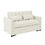 modern velvet loveseat sofa couch pull out bed,3 in one convertible for living room sofa bed,beige W2727P188379