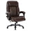Executive Office Chair - 500lbs Heavy Duty Office Chair, Wide Seat Bonded Leather Office Chair with 30-Degree Back Tilt & Lumbar Support (Brown) W2743P185875