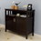 Kitchen Storage Sideboard and Buffet Server Cabinet-Brown Color W28209564