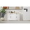 55.91" Large Farmhouse Buffet Cabinet Storage Sideboard with 2 Drawers and 4 Doors for Dining Living Room Kitchen Cupboard-White W282138080