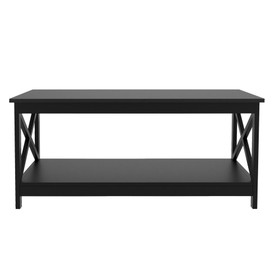 Coffee Table Oxford End Table-Black Color W28215275