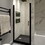 Shower Doors, Matte Black W2821P195530