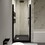 Shower Doors, Matte Black W2821P195530