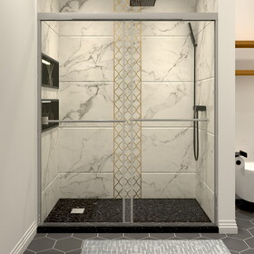 Shower Doors, Matte Black W2821P195687