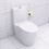 Elongated One Piece Toilet White W2826P192007