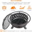 Fire Pit 36in Outdoor Wood Burning Fire Pits Wood Large Fire Bowl for Outside BBQ Bonfire Patio with Mesh Spark Screen, Poker and Rain Cover W2837P197807