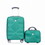 2Piece Luggage Sets ABS Lightweight Suitcase, Spinner Wheels, (20/14) DARK GREEN W284P149263