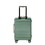24" Luggage Lightweight Suitcase TSA Lock USB port Luggage Wheel lock Artificial leather Top handle Spinner Wheels GREEN W284P178336