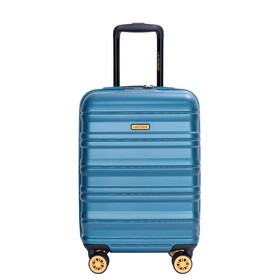 Carry on Luggage Airline Approved18.5" Carry on Suitcase with TSA Approved Carry on Luggage with Wheels Carry on Bag Hard Shell Suitcases, BLUE P-W284P179211