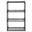 4-Shelf Wire Rack(1Pack)