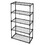 5-Shelf Wire Rack With Cover(1Pack)