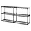 3-Shelf Wire Rack With Cover(2Pack)