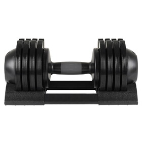 52LBS Adjustable dumbbell steel and plastic(Rubber coated dumbbell) W285P304038