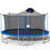 16FT Trampoline for Adults & Kids with Basketball Hoop, Outdoor Trampolines w/Ladder and Safety Enclosure Net for Kids and Adults W285S00011