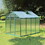 Newly marketed Gain height windproofaluminum greenhouse 6x8 FT Polycarbonate Greenhouse Raised Base and Anchor Aluminum Heavy Duty Walk-in Greenhouses for Outdoor Backyard in All Season W2885S00003