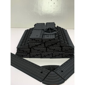 Auxiliary products for splicing plastic floors, 30edge sealing strips and 4corners,Dark Gray W3022P298698