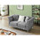 L8085B Two-seat sofa gray W30843368