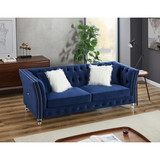 L8085 three-seater sofa Navy Blue W30843391
