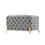 Single Grey Velvet Sofa W30843453