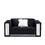 Two-seater black velvet sofa W30843461