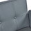 2131PU-GY,PU leather matte gray W308P182966