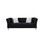 L8085B Two-seat + three-seat modular sofa black W308S00038