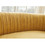 Gold Velvet Curved Sofa W308S00044