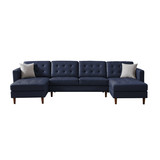 U-shaped sofa Tech PU Leather W308S00113