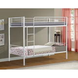 Metal Bunk Bed White W311120498