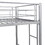 Metal Bunk Bed White W311120499