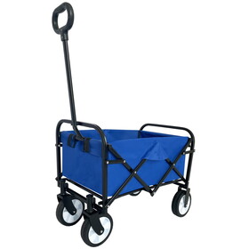 Outdoor Garden Multipurpose Micro Collapsible Beach Trolley Cart Camping Folding Wagon W321115027