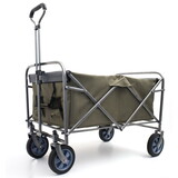 Outdoor Garden Multipurpose Micro Collapsible Beach Trolley Cart Camping Folding Wagon