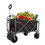 Outdoor Garden Park Utility kids wagon portable beach trolley cart camping foldable with big wheels folding wagon W321P206641