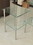 2 layer Clear tempered Glass Clear Side&End Table W32764169