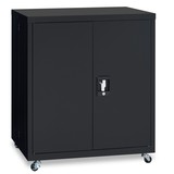 1 Shelf Metal Filing Cabinet, Storage File Cabinet with Lock for Home and Office W32805557