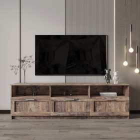 Minimalist TV Cabinet 80 inch TV Stand, Open Locker Living Room Bedroom