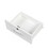White modern simple hair desk, multi-layer storage, large storage space W33163006