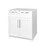 Stackable Storage Cabinet, 31.5" Wx23.62 "D x 35.43 "H, White W33167279