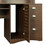 Home Office Computer Desk with Hutch,Walnut W331S00083