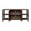 TV Stands for Living Room, Industrial TV Stand for Bedroom Furniture, Farmhouse TV Stand 80 inch Television Stand, Modern Horizontal Wood and Metal Open Bookshelf W331S00122