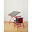 drafting table red with stool