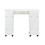 Home Office Computer Desk Table with Drawers White 41.73"L 17.72"W 31.5"H W37024378