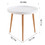 BB Table, Coffee Table, Playing Table, MDF Top, Wood leg; WHITE,1 pcs per set W37037041