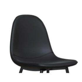 PJ--SEAT-- Dining chair, PU, BLK W37051676