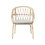 Outdoor dinner simple bamboo woven chair table legs W370P176903