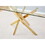 BLCJ01-GLD Dining Table Gold W370S00009
