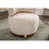 360 Degree Swivel Cuddle Barrel Accent Sofa Chairs, Round Armchairs with Wide Upholstered, Fluffy Velvet Fabric Chair for Living Room, Bedroom, Office, Waiting Rooms W395102771